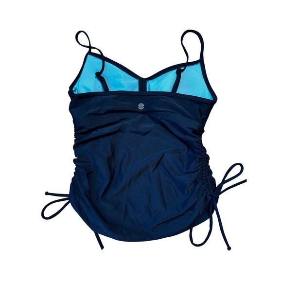 PRANA women's swim tankini top, size Small, Black - Picture 2 of 6